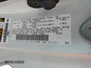 2014 Toyota Tacoma with VIN 5TFNX4CN6EX041537, listed as a Copart auction lot 54235805 with 130,731 mi miles and Salvage Title. Bid and sale history available at DreamBid. Image 12.