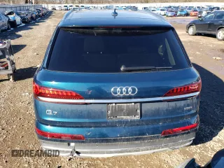 2020 Audi Q7 Premium with VIN WA1AJAF75LD011028, listed as a Copart auction lot 43251574 with 46,658 mi miles. Bid and sale history available at carsss.com. Image 6.