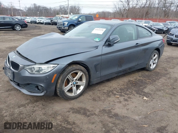 2014 BMW 4 Series 428i xDrive with VIN WBA3N9C50EK246002, listed as a IAAI auction lot 41612256 with 100,915 mi miles and . Bid and sale history available at carsss.com. Image 17.