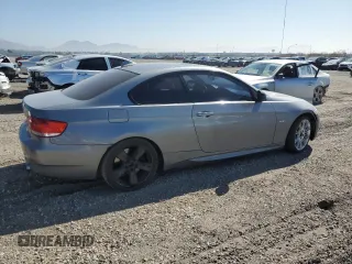 2007 BMW 3 Series 335i with VIN WBAWB73567P036763, listed as a Copart auction lot 45509345 with 196,588 mi miles and Salvage Title. Bid and sale history available at carsss.com. Image 3.