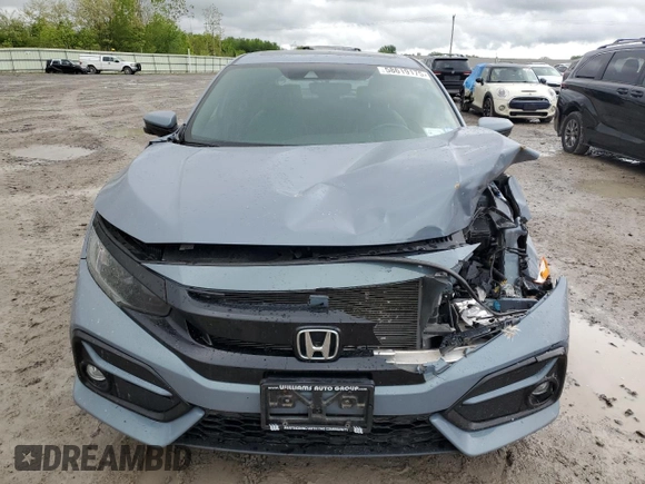 2020 Honda Civic EX-L z VIN SHHFK7H82LU404364, wystawiony jako Copart lot #58619175 z przebiegiem 41 342 mil mil oraz Szkoda całkowita • Salvage title. Historia ofert i sprzedaży dostępna na DreamBid. Obrazek 5.