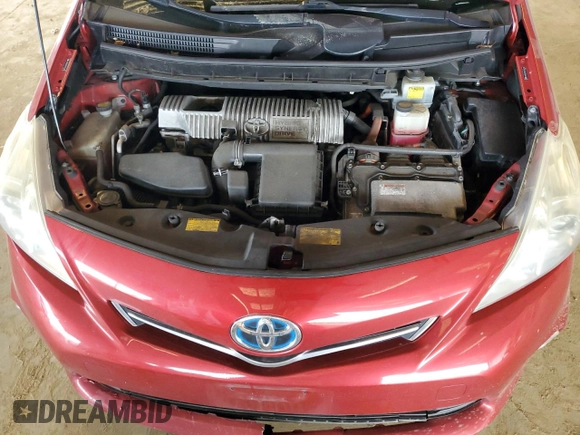 2012 Toyota Prius Two with VIN JTDZN3EU4C3151786, listed as a Copart auction lot 45733625 with 245,024 mi miles and Salvage Title. Bid and sale history available at DreamBid. Image 11.