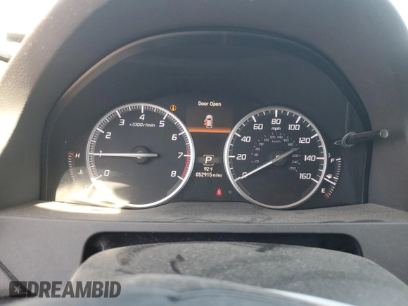 2017 Acura RDX Advance with VIN 5J8TB4H74HL014740, listed as a Copart auction lot 61172935 with 52,915 mi miles and Salvage title. Bid and sale history available at DreamBid. Image 9.