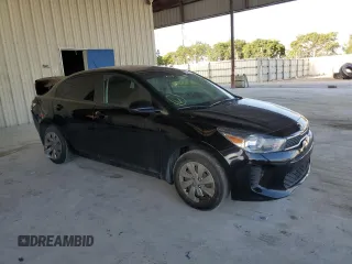 2020 Kia Rio LX with VIN 3KPA24AD8LE328401, listed as a Copart auction lot 73467223 with 61,338 mi miles and Salvage Title. Bid and sale history available at carsss.com. Image 4.
