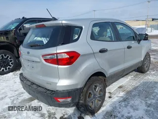 2020 Ford EcoSport S with VIN MAJ3S2FEXLC367468, listed as a IAAI auction lot 41558698 with 48,234 mi miles. Bid and sale history available at carsss.com. Image 4.