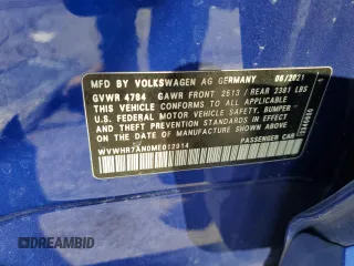 2021 Volkswagen Arteon SEL R-Line с VIN WVWHR7AN0ME012914, выставлен на аукционе Copart как лот 43871805 с пробегом 59 657 миль миль и Списание • Salvage title. История ставок и продаж доступна на DreamBid. Изображение 14.