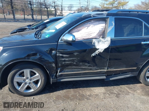 2014 Chevrolet Equinox LTZ with VIN 2GNALDEKXE6203013, listed as a IAAI auction lot 41987951 with 60,336 mi miles and . Bid and sale history available at DreamBid. Image 6.