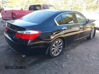 2014 Honda Accord Sport with VIN 1HGCR2F52EA214654, listed as a IAAI auction lot 42048759 with 165,197 mi miles and . Bid and sale history available at carsss.com. Image 4.