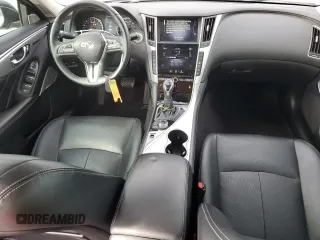 2023 Infiniti Q50 Luxe z VIN JN1EV7BR2PM541987, wystawiony jako Copart lot #53506195 z przebiegiem 65 202 mil mil oraz Szkoda całkowita • Salvage title. Historia ofert i sprzedaży dostępna na DreamBid. Obrazek 8.