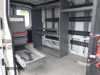 2016 Ford Transit with VIN 1FTBW2CM3GKA02602, listed as a IAAI auction lot 41893596 with 68,299 mi miles. Bid and sale history available at carsss.com. Image 8.