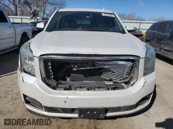2016 GMC Yukon XL Denali with VIN 1GKS2HKJ5GR225936, listed as a Copart auction lot 49353985 with 207,658 mi miles and Salvage Title. Bid and sale history available at DreamBid. Image 5.