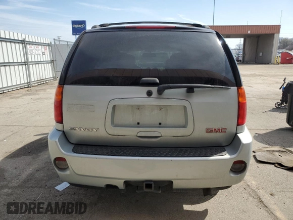 2008 GMC Envoy Denali with VIN 1GKES63M482205987, listed as a Copart auction lot 49376735 with 141,732 mi miles and Salvage Title. Bid and sale history available at carsss.com. Image 6.