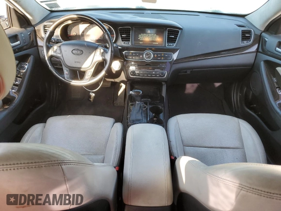 2014 Kia Cadenza Premium with VIN KNALN4D76E5139862, listed as a Copart auction lot 64353874 with 168,082 mi miles and Salvage Title. Bid and sale history available at carsss.com. Image 8.
