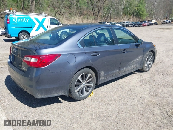 2015 Subaru Legacy 2.5i Limited with VIN 4S3BNAL63F3032870, listed as a IAAI auction lot 42170877 with 158,570 mi miles. Bid and sale history available at carsss.com. Image 4.