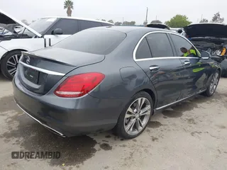 2016 Mercedes-Benz C 300 with VIN 55SWF4JB1GU163119, listed as a IAAI auction lot 42279667 with 114,923 mi miles and . Bid and sale history available at DreamBid. Image 4.