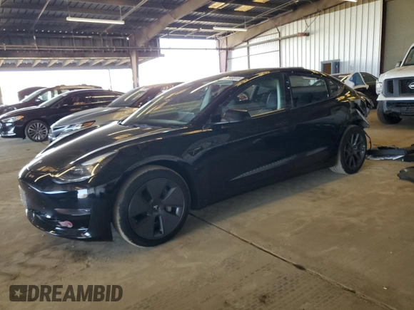 2023 Tesla Model 3 z VIN 5YJ3E1EA4PF458674, wystawiony jako Copart lot #60168815 z przebiegiem 49 007 mil mil oraz Szkoda całkowita • Salvage title. Historia ofert i sprzedaży dostępna na DreamBid. Obrazek 1.