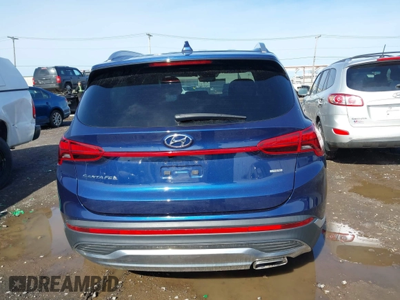 2022 Hyundai Santa Fe SEL with VIN 5NMS2DAJ6NH420287, listed as a IAAI auction lot 41962266 with 18,098 mi miles. Bid and sale history available at carsss.com. Image 16.