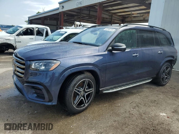 2024 Mercedes-Benz GLS 450 with VIN 4JGFF5KE9RB172345, listed as a Copart auction lot 53769734 with 234 mi miles and Salvage Title. Bid and sale history available at DreamBid. Image 1.