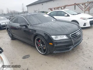 2013 Audi A7 3.0 Prestige with VIN WAU2GAFC4DN021984, listed as a IAAI auction lot 41687095 with 55,307 mi miles. Bid and sale history available at carsss.com. Image 1.