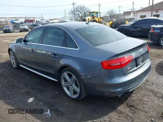 2013 Audi S4 Prestige with VIN WAUKGAFL4DA164439, listed as a IAAI auction lot 41781342 with 174,551 mi miles. Bid and sale history available at carsss.com. Image 3.