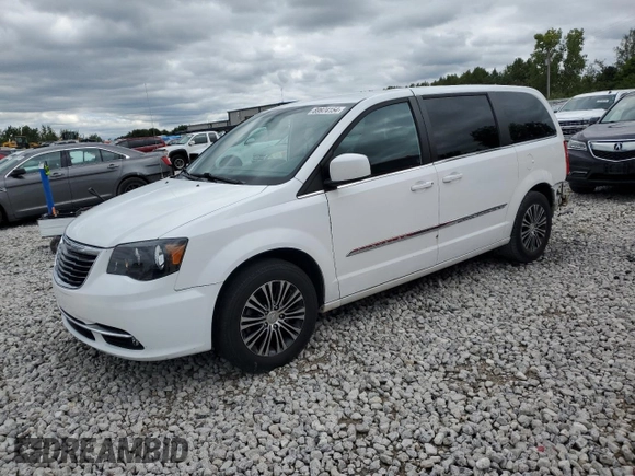 2014 Chrysler Town & Country S with VIN 2C4RC1HG9ER195342, listed as a Copart auction lot 69974154 with 127,210 mi miles and Clean Title. Bid and sale history available at carsss.com. Image 1.