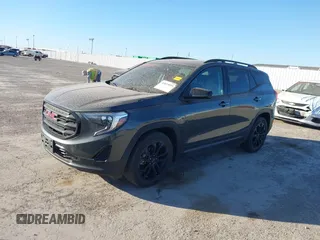 2020 GMC Terrain SLE with VIN 3GKALMEV7LL142753, listed as a IAAI auction lot 41815055 with 92,003 mi miles. Bid and sale history available at carsss.com. Image 14.