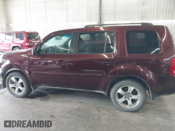 2013 Honda Pilot EX-L with VIN 5FNYF4H62DB044848, listed as a IAAI auction lot 40098280 with 113,829 mi miles and . Bid and sale history available at carsss.com. Image 15.