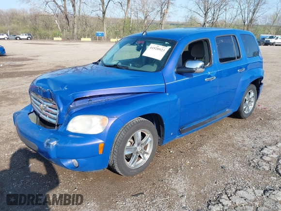 2009 Chevrolet HHR 1LT with VIN 3GNCA23B69S590964, listed as a IAAI auction lot 41920923 with 216,008 mi miles and . Bid and sale history available at carsss.com. Image 2.