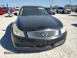 2008 Infiniti G35 with VIN JNKBV61E98M208176, listed as a Copart auction lot 73701134 with 200,799 mi miles and Salvage Title. Bid and sale history available at DreamBid. Image 5.