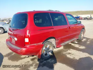 2001 Nissan Quest GXE with VIN 4N2ZN15T81D821145, listed as a IAAI auction lot 41468850 with 239,147 mi miles. Bid and sale history available at carsss.com. Image 4.
