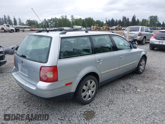 2003 Volkswagen Passat GLX z VIN WVWYH63B73E070842, wystawiony jako IAAI lot #42272467 z przebiegiem 147 851 mil mil oraz . Historia ofert i sprzedaży dostępna na DreamBid. Obrazek 4.