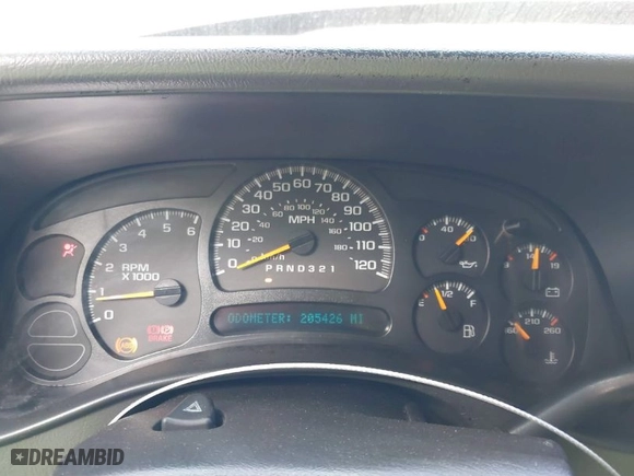 2006 Chevrolet Silverado 1500 LT1 with VIN 2GCEC13T661222743, listed as a IAAI auction lot 41837694 with 205,426 mi miles. Bid and sale history available at carsss.com. Image 7.