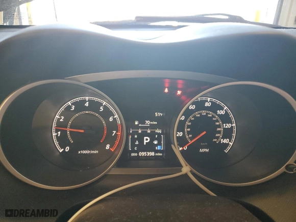 2013 Mitsubishi Outlander SE with VIN JA4JT3AW5DU005087, listed as a Copart auction lot 46421695 with 95,398 mi miles and Non Repairable. Bid and sale history available at carsss.com. Image 9.