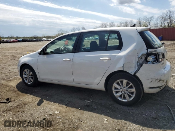 2012 Volkswagen Golf with VIN WVWDB7AJ3CW233383, listed as a Copart auction lot 52623305 with 209,814 mi miles and Salvage Title. Bid and sale history available at DreamBid. Image 2.
