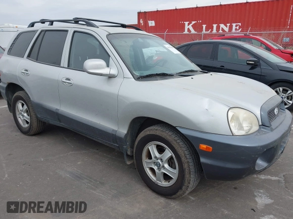 2003 Hyundai Santa Fe LX with VIN KM8SC73E83U568666, listed as a IAAI auction lot 41679044 with 127,560 mi miles. Bid and sale history available at carsss.com. Image 6.