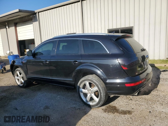 2015 Audi Q7 S line Prestige z VIN WA1DGAFE5FD007723, wystawiony jako Copart lot #52417695 z przebiegiem 154 664 mil mil oraz Szkoda całkowita • Salvage title. Historia ofert i sprzedaży dostępna na DreamBid. Obrazek 2.