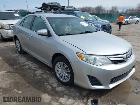 2012 Toyota Camry L with VIN 4T1BF1FK4CU143130, listed as a IAAI auction lot 41961729 with 120,987 mi miles. Bid and sale history available at carsss.com. Image 1.