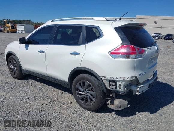 2016 Nissan Rogue SV with VIN KNMAT2MVXGP703040, listed as a IAAI auction lot 41781739 with 88,504 mi miles. Bid and sale history available at carsss.com. Image 3.