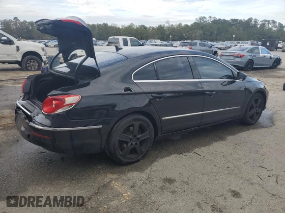 2010 Volkswagen CC with VIN WVWMP9AN4AE555128, listed as a Copart auction lot 84416424 with 127,288 mi miles and Salvage Title. Bid and sale history available at DreamBid. Image 3.