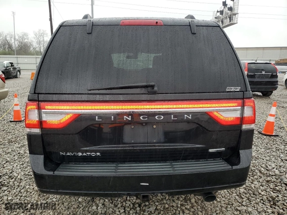 2015 Lincoln Navigator with VIN 5LMJJ2JT7FEJ04396, listed as a Copart auction lot 51579685 with 159,495 mi miles and Salvage Title. Bid and sale history available at carsss.com. Image 6.