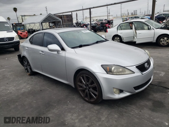 2006 Lexus IS 350 z VIN JTHBE262665011450, wystawiony jako Copart lot #55857015 z przebiegiem 141 735 mil mil oraz Szkoda całkowita • Salvage title. Historia ofert i sprzedaży dostępna na DreamBid. Obrazek 4.