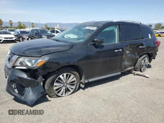 2020 Nissan Pathfinder SV with VIN 5N1DR2BN3LC636227, listed as a Copart auction lot 50992095 with 60,514 mi miles and Clean Title. Bid and sale history available at carsss.com. Image 1.