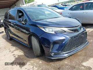 2021 Toyota Sienna XSE with VIN 5TDDRKEC9MS045558, listed as a IAAI auction lot 42428440 with 65,973 mi miles and . Bid and sale history available at DreamBid. Image 1.