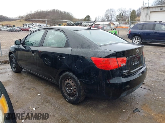 2012 Kia Forte EX with VIN KNAFU4A20C5603766, listed as a IAAI auction lot 41655214 with 127,402 mi miles. Bid and sale history available at carsss.com. Image 3.