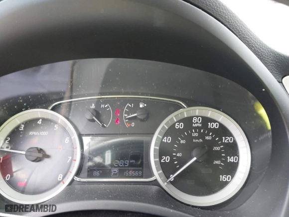 2014 Nissan Sentra SV with VIN 3N1AB7AP6EL619573, listed as a IAAI auction lot 41787844 with 155,569 mi miles. Bid and sale history available at carsss.com. Image 7.