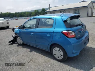 2024 Mitsubishi Mirage ES z VIN ML32AUHJ8RH017169, wystawiony jako Copart lot #60427485 z przebiegiem 9 272 mil mil oraz Nie do naprawy • Non repairable. Historia ofert i sprzedaży dostępna na DreamBid. Obrazek 2.