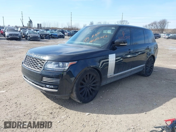 2017 Land Rover Range Rover with VIN SALGW3FE0HA330415, listed as a IAAI auction lot 41503447 with 128,104 mi miles and . Bid and sale history available at DreamBid. Image 17.