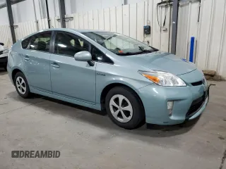 2013 Toyota Prius One with VIN JTDKN3DU4D5583156, listed as a Copart auction lot 51520255 with 208,043 mi miles and Salvage Title. Bid and sale history available at DreamBid. Image 4.