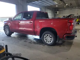 2021 Chevrolet Silverado 1500 RST with VIN 3GCUYEED3MG470236, listed as a Copart auction lot 82279964 with 54,353 mi miles and Salvage Title. Bid and sale history available at carsss.com. Image 2.