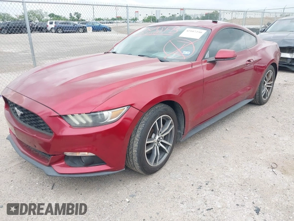 2015 Ford Mustang EcoBoost z VIN 1FA6P8THXF5349965, wystawiony jako IAAI lot #42107250 z przebiegiem 104 475 mil mil oraz . Historia ofert i sprzedaży dostępna na DreamBid. Obrazek 18.